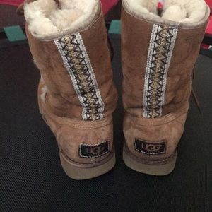 UGG Shoes - Lace up brown UGG boots UGG Shoes - Lace up brown UGG boots